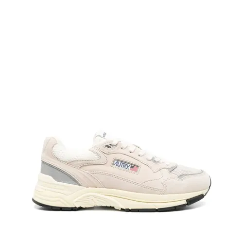 Suede Mesh Sneakers - Autry - Modalova