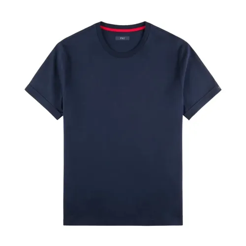 Casual Cotton Jersey T-shirt - Fay - Modalova