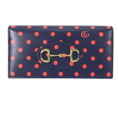 Pre-owned Leather wallets - Gucci Vintage - Modalova