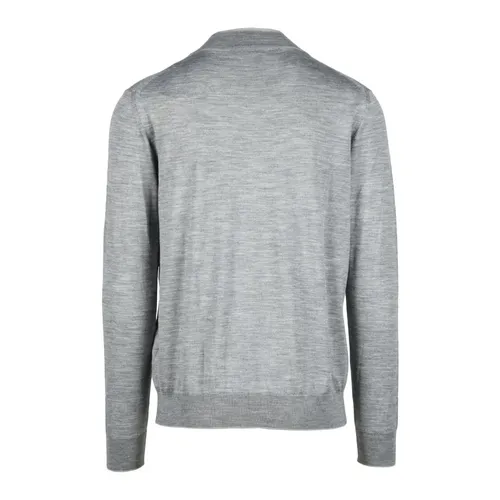 Wool Silk Blend Knit Top - Eleventy - Modalova