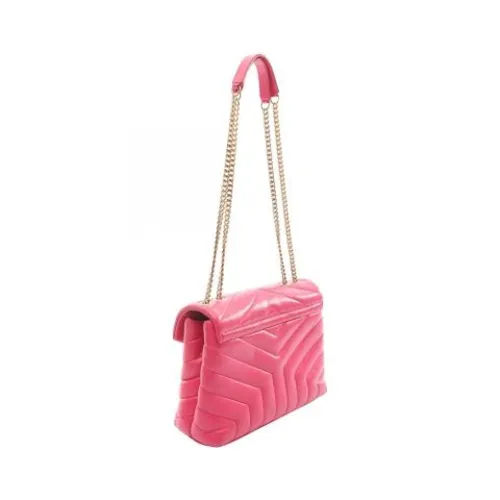 Pre-owned Leather Shoulder Bag - Yves Saint Laurent Vintage - Modalova