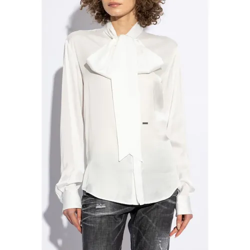 Paris Bow Shirt - Dsquared2 - Modalova