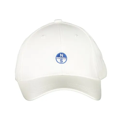 Gorra Visera de Algodón Blanco con Logo - North Sails - Modalova