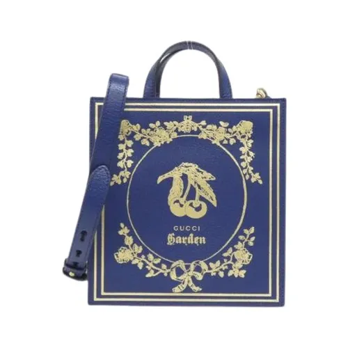 Pre-owned Leather Mini Bag - Gucci Vintage - Modalova