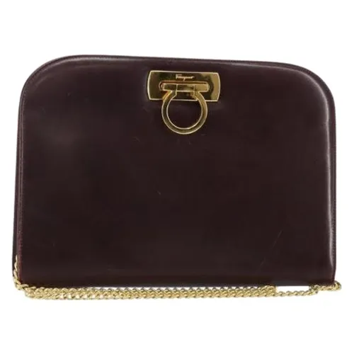 Pre-owned Leather Shoulder Bag - Salvatore Ferragamo Pre-owned - Modalova