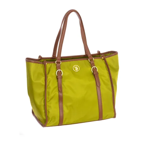 Nylon Shopper Bag with Zipper Closure - U.s. Polo Assn. - Modalova
