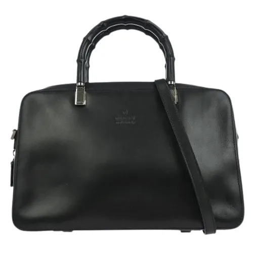 Pre-owned Leather Handbag - Gucci Vintage - Modalova