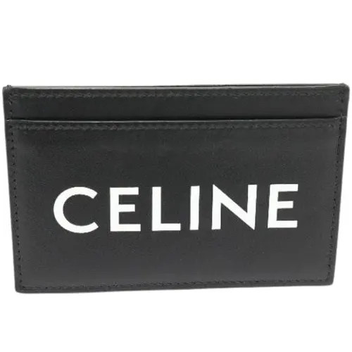 Pre-owned Leather Wallet - Celine Vintage - Modalova