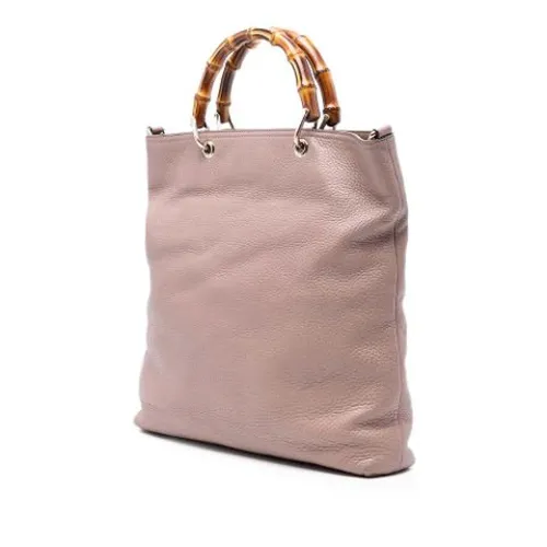 Pre-owned Leather Handbag - Gucci Vintage - Modalova