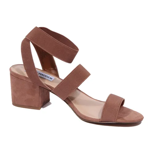 Tan Elastic Sandal Isolate Model - Steve Madden - Modalova