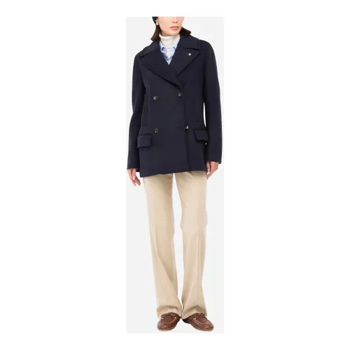 Wool-blend Peacoat - Manuel Ritz - Modalova
