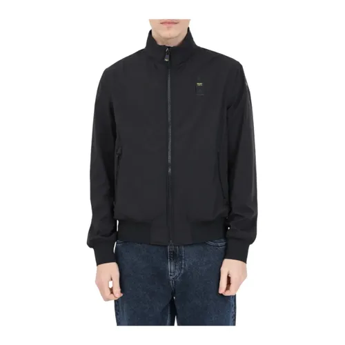Polyester Bomber Jacket - Blauer - Modalova