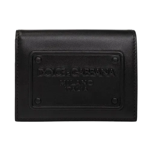 Leather card holder - Dolce & Gabbana - Modalova