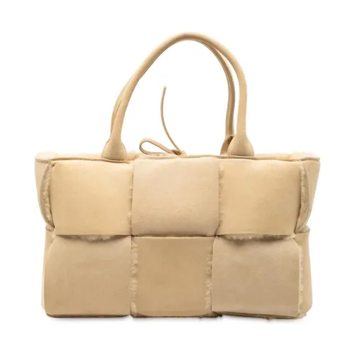 Pre-owned Textured Tote Bag - Bottega Veneta Vintage - Modalova