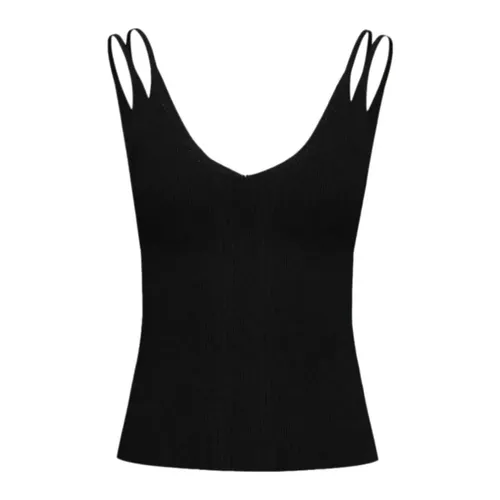 Elegant Black Knit Top - Emme DI Marella - Modalova