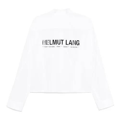 White Crop Apex Overshirt Soft - Helmut Lang - Modalova