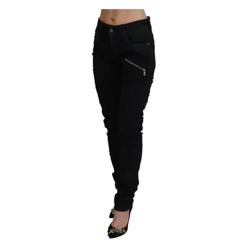 Black Skinny Denim Jeans - John Galliano - Modalova
