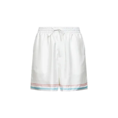 Dance Joy Printed Silk Shorts - Casablanca - Modalova