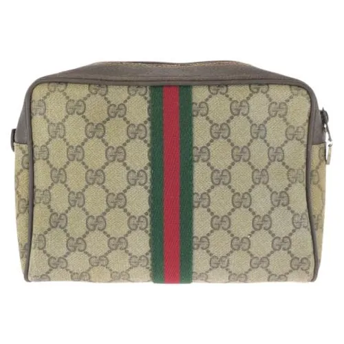 Pre-owned Canvas clutches - Gucci Vintage - Modalova