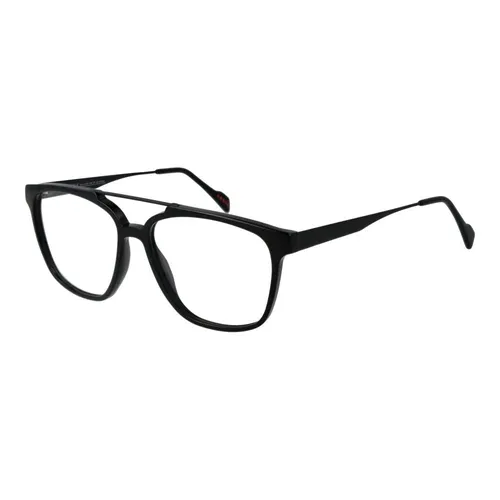 Black Metal Optical Frames - Andy Wolf - Modalova