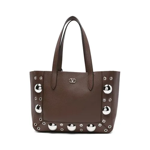 Metallic-eyelet Tote Bag - Valentino Garavani - Modalova