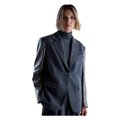 Sequin Dark Grey Blazers - Femmes du Sud - Modalova