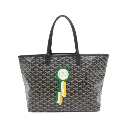 Pre-owned Vintage Canvas Shoulder Bag - Goyard Vintage - Modalova