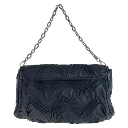 Pre-owned Leather Shoulder Bag - Bvlgari Vintage - Modalova