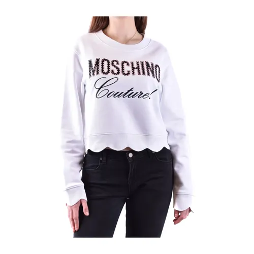 Logo Print Sweatshirt - Moschino - Modalova