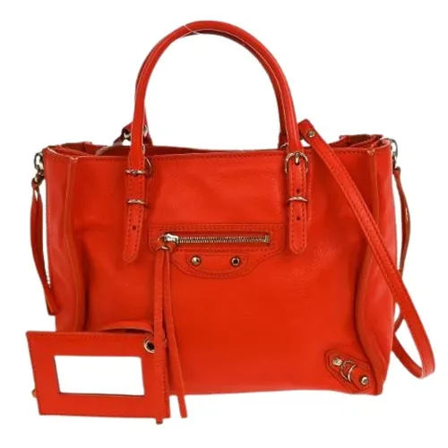 Pre-owned Leather Handbag - Balenciaga Vintage - Modalova