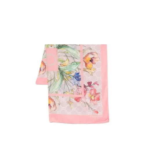 Coral Red Square-Neck Top - Twinset - Modalova
