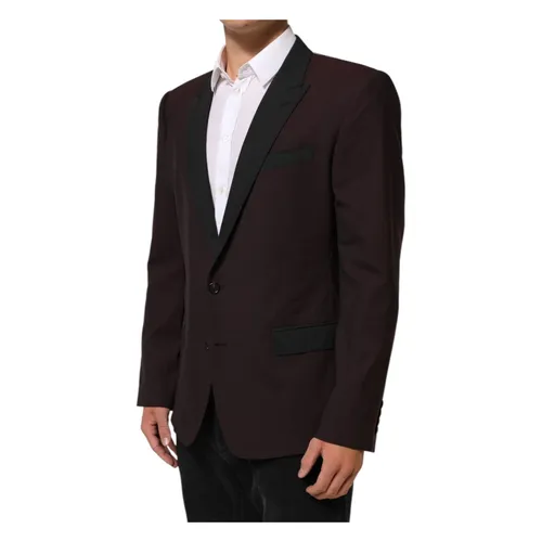 Buttons Suit Jacket Blazer - Dolce & Gabbana - Modalova