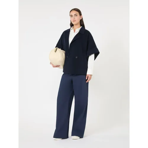 Short wool coat with double buttoning - Max Mara - Modalova