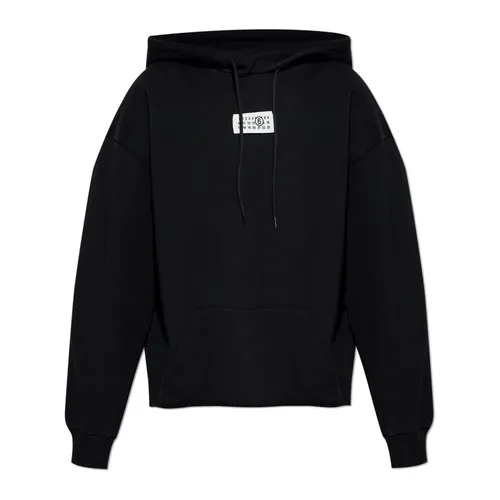 Felpa con cappuccio - MM6 Maison Margiela - Modalova