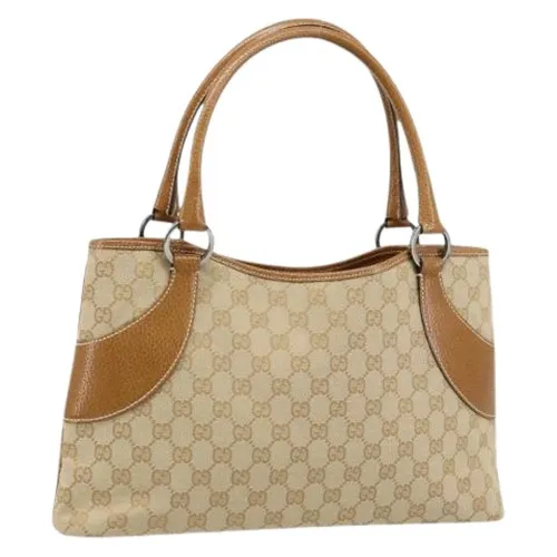 Pre-owned Canvas Handbag - Gucci Vintage - Modalova