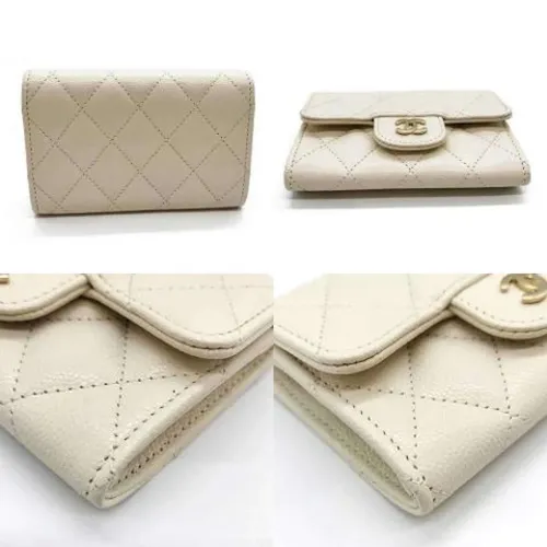 Pre-owned Leather Wallet - Chanel Vintage - Modalova