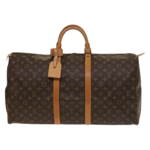 Pre-owned Canvas Weekend Bag - Louis Vuitton Vintage - Modalova