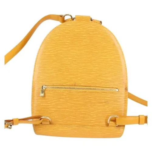 Pre-owned Leather Backpack - Louis Vuitton Vintage - Modalova