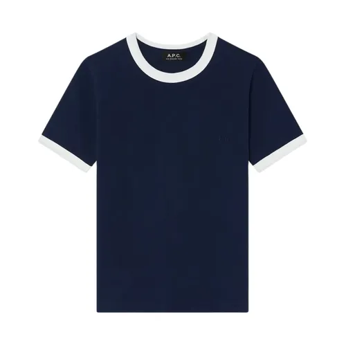 Ringer Crop T-shirt - A.p.c. - Modalova