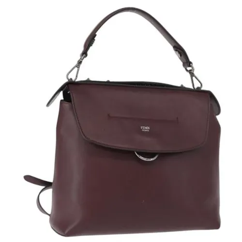 Pre-owned Leather Vintage Backpack - Fendi Vintage - Modalova