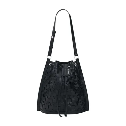 Woven-effect Drawstring Backpack - Desigual - Modalova