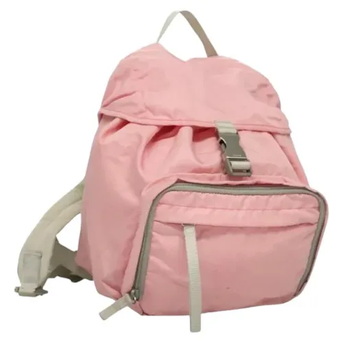 Pre-owned Nylon Backpack - Prada Vintage - Modalova