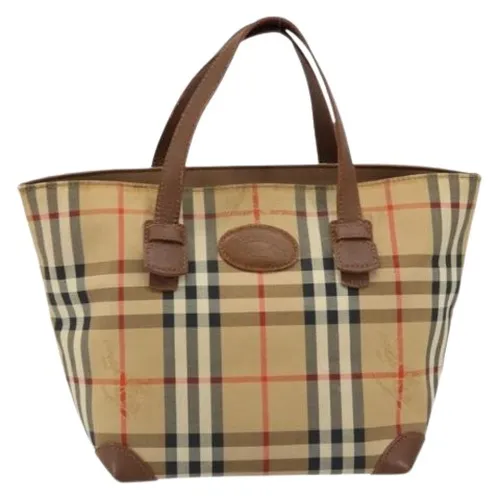 Pre-owned Nova check tote - Burberry Vintage - Modalova