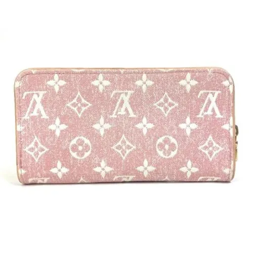 Pre-owned Denim Wallet - Louis Vuitton Vintage - Modalova