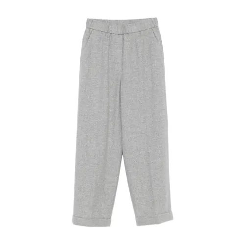 Trousers > Straight Trousers - - Peserico - Modalova