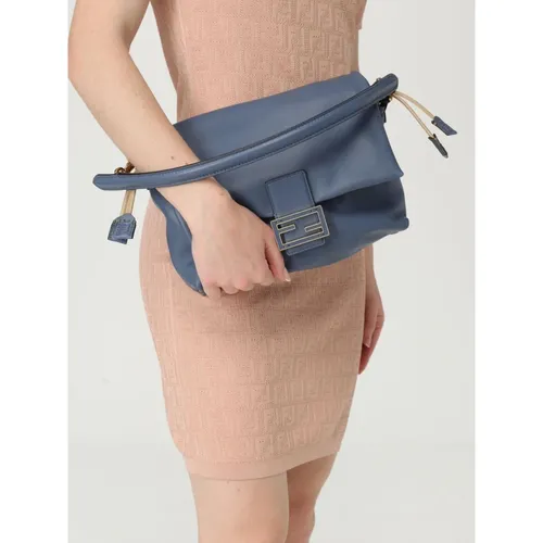 Soft Gathered Leather Shoulder Bag - Fendi - Modalova