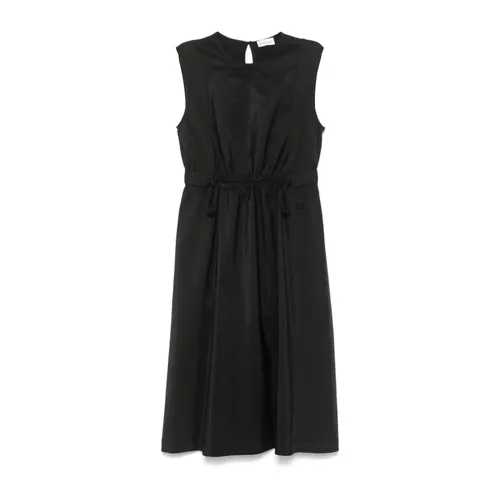 Drawstring Knee-Length Dress - Moncler - Modalova