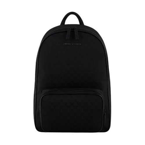 Stylish Nylon Backpack - Emporio Armani - Modalova