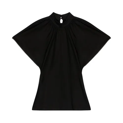 T-shirt con zip - Karl Lagerfeld - Modalova