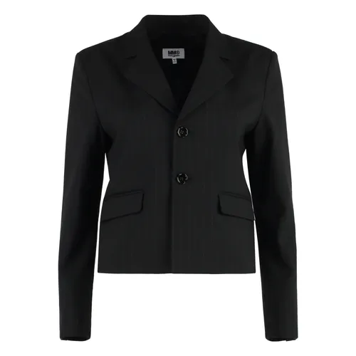 Single-breasted Two-button Jacket - MM6 Maison Margiela - Modalova